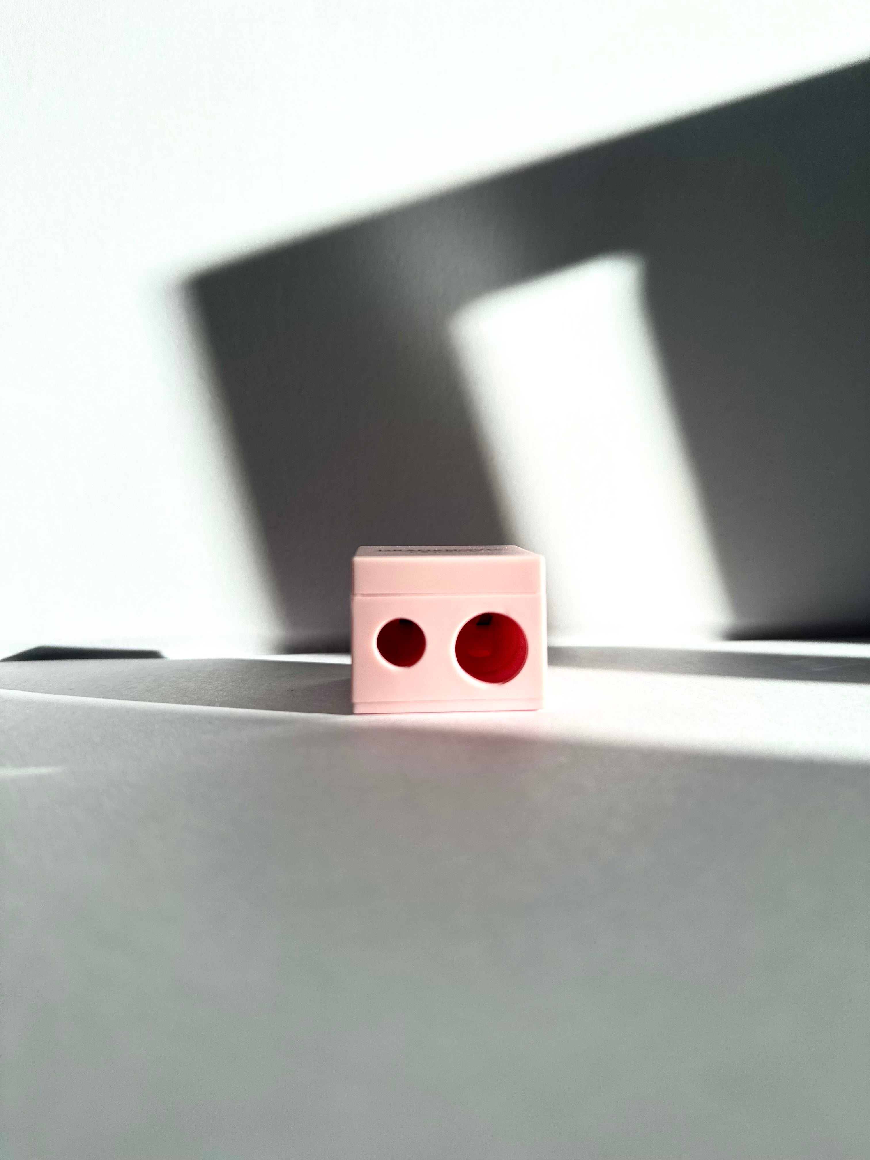 Pink Dual Pencil Sharpener